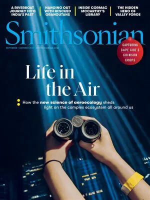 Καλύψτε την εικόνα του περιοδικού Smithsonian Σεπτέμβριος/Οκτώβριος 2025 τεύχος